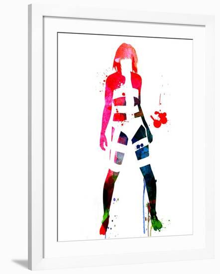 Leeloo Watercolor-Lora Feldman-Framed Art Print