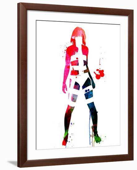 Leeloo Watercolor-Lora Feldman-Framed Art Print