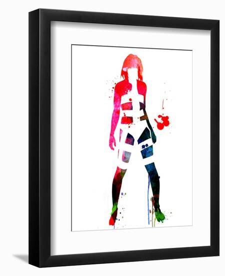 Leeloo Watercolor-Lora Feldman-Framed Art Print