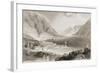 Leenane, Connemara, County Galway, Ireland, from 'scenery and Antiquities of Ireland' by George…-William Henry Bartlett-Framed Giclee Print