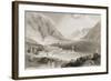 Leenane, Connemara, County Galway, Ireland, from 'scenery and Antiquities of Ireland' by George…-William Henry Bartlett-Framed Giclee Print