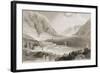 Leenane, Connemara, County Galway, Ireland, from 'scenery and Antiquities of Ireland' by George…-William Henry Bartlett-Framed Giclee Print