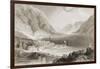 Leenane, Connemara, County Galway, Ireland, from 'scenery and Antiquities of Ireland' by George…-William Henry Bartlett-Framed Giclee Print