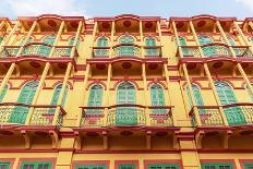 Exterior of Portuguese Colonial Architecture in Macau, China-LeeYiuTung-Photographic Print