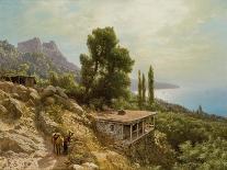 Near Ay-Petri in the Crimea, 1890-Lef Feliksovich Lagorio-Mounted Giclee Print