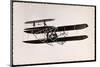 Lefebvre in Wright Plane-null-Mounted Photographic Print