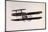 Lefebvre in Wright Plane-null-Mounted Photographic Print