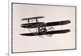Lefebvre in Wright Plane-null-Framed Photographic Print