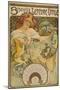 Lefevre-Utile Biscuits, 1897-Alphonse Mucha-Mounted Giclee Print