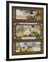 Lefevre-Utile, Biscuits, C.1910-Alphonse Mucha-Framed Premium Giclee Print