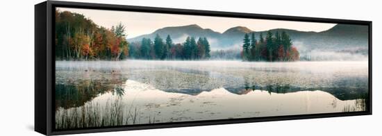 Lefferts Pond-Shelley Lake-Framed Stretched Canvas