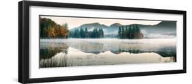 Lefferts Pond-Shelley Lake-Framed Premium Photographic Print