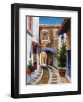 Lefkimi, Corfu, 2006-Trevor Neal-Framed Giclee Print