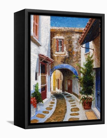 Lefkimi, Corfu, 2006-Trevor Neal-Framed Stretched Canvas