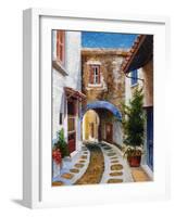 Lefkimi, Corfu, 2006-Trevor Neal-Framed Giclee Print