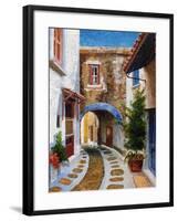 Lefkimi, Corfu, 2006-Trevor Neal-Framed Giclee Print