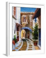 Lefkimi, Corfu, 2006-Trevor Neal-Framed Giclee Print