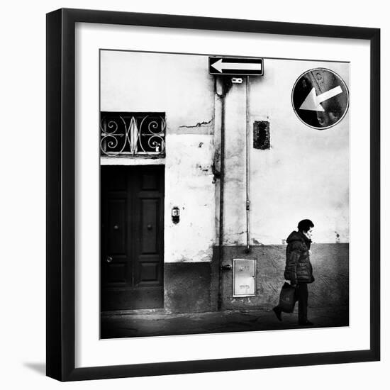 Left, Absolutely!-Franco Maffei-Framed Photographic Print