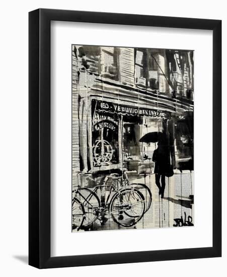 Left Bank-Loui Jover-Framed Art Print