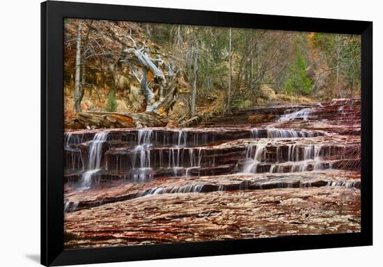 Left Fork Virgin River Zion National Park, Utah, USA-John Ford-Framed Photographic Print