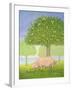 Left Hand Orchard Pig-Ditz-Framed Giclee Print