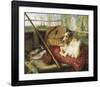 Left in Charge-Philip Eustace Stretton-Framed Premium Giclee Print