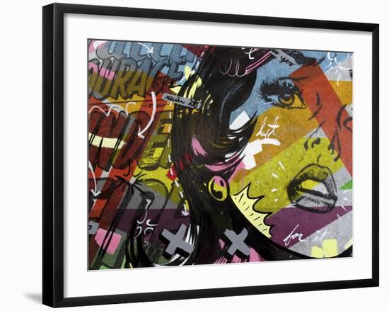 Left of Yes-Dan Monteavaro-Framed Giclee Print