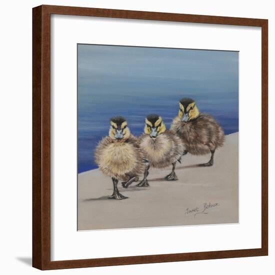 Left Right, Left Right-Janet Pidoux-Framed Giclee Print