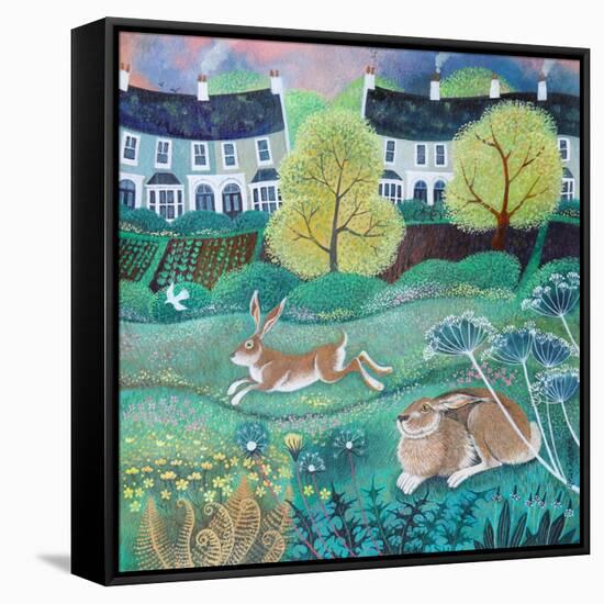 Left to Nature,2017-Lisa Graa Jensen-Framed Stretched Canvas