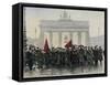 Left Wing Demonstrations That Lead to Ebert Forming the Weimar Republic-null-Framed Stretched Canvas