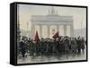 Left Wing Demonstrations That Lead to Ebert Forming the Weimar Republic-null-Framed Stretched Canvas