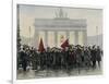 Left Wing Demonstrations That Lead to Ebert Forming the Weimar Republic-null-Framed Photographic Print