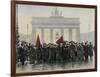 Left Wing Demonstrations That Lead to Ebert Forming the Weimar Republic-null-Framed Photographic Print