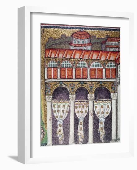 Left Wing of the Palazzo Di Teodorico, 527-99-null-Framed Giclee Print