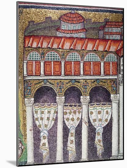 Left Wing of the Palazzo Di Teodorico, 527-99-null-Mounted Giclee Print