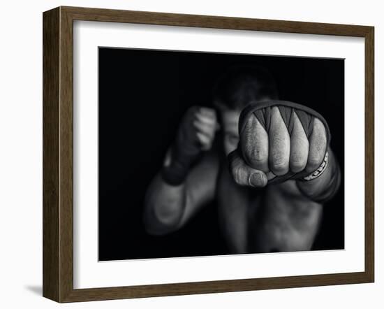 Left Wing-Adrian Vrican-Framed Photographic Print