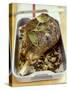 Leg of Lamb with Herb Crust-Jean Cazals-Stretched Canvas