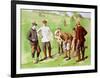 Leg Wrapping-Arthur Burdett Frost-Framed Art Print