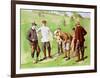 Leg Wrapping-Arthur Burdett Frost-Framed Art Print