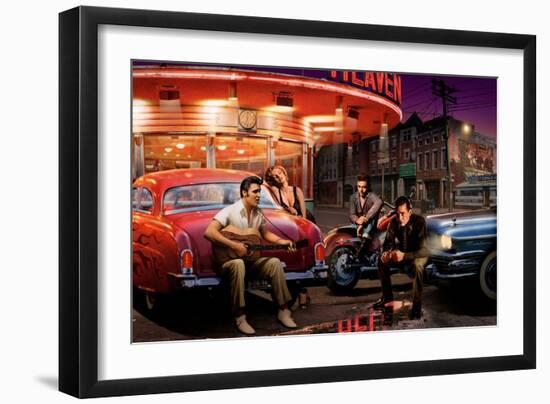 Leg XRoads-Chris Consani-Framed Art Print