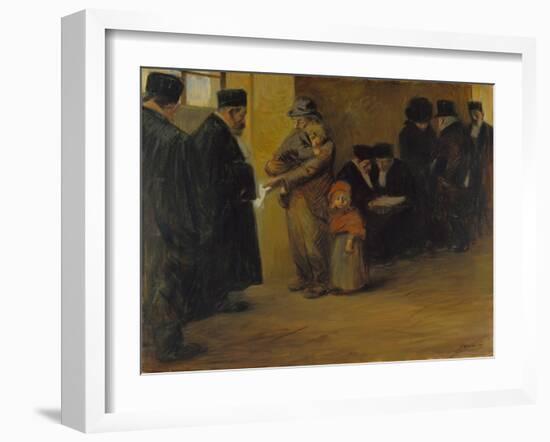 Legal Assistance, 1900s-1910S-Jean-Louis Forain-Framed Giclee Print