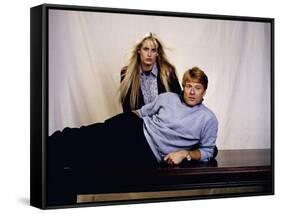 LEGAL EAGLES, 1986 directed by IVAN REITMAN Darryl Hannah and Robert Redford (photo)-null-Framed Stretched Canvas