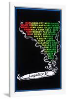 Legalize It-null-Framed Blacklight Poster