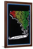 Legalize It-null-Framed Blacklight Poster