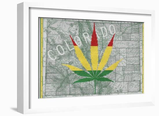 Legalized I: Colorado-Ali Potman-Framed Giclee Print