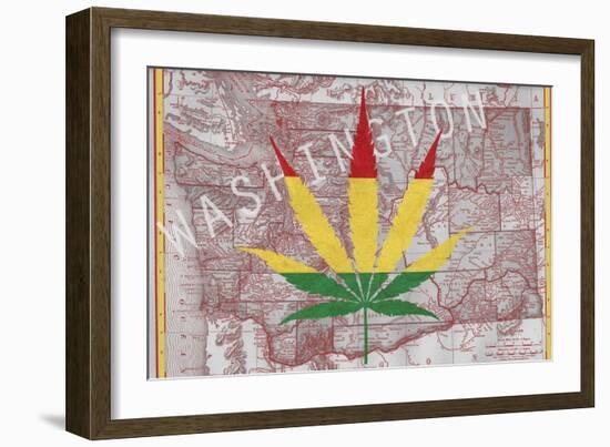 Legalized II: Washington-Ali Potman-Framed Giclee Print