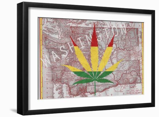 Legalized II: Washington-Ali Potman-Framed Giclee Print