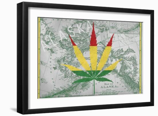 Legalized III: Alaska-Ali Potman-Framed Giclee Print