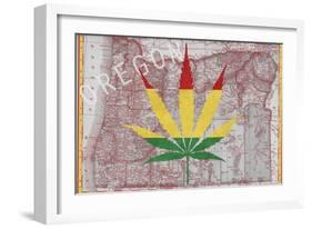 Legalized IV: Oregon-Ali Potman-Framed Giclee Print