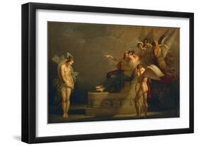 Legend of Cupid and Psyche-Angelica Kauffmann-Framed Giclee Print